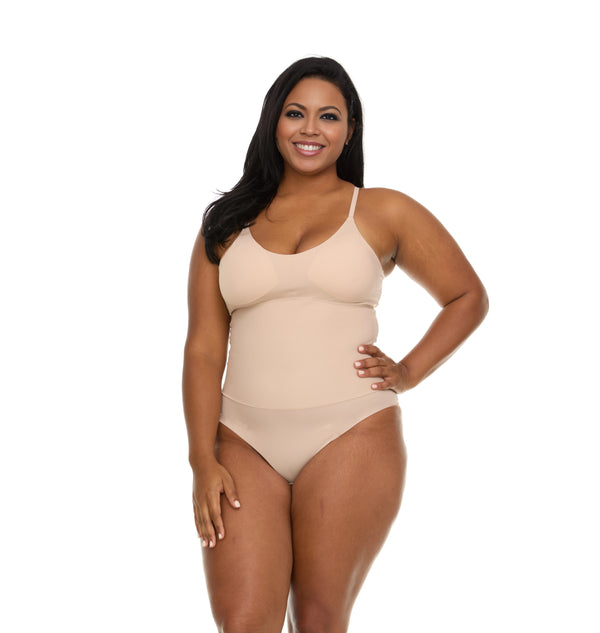 Scoop Neck Camisole Bodysuit Brief