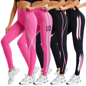 High Waisted Leggings (4 Pack)