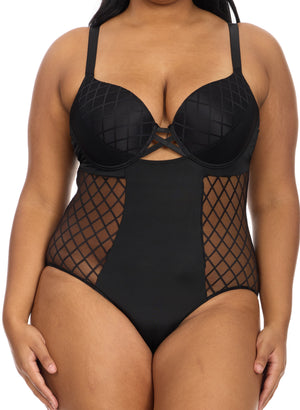 Just One Plus Size Bodysuit for Women