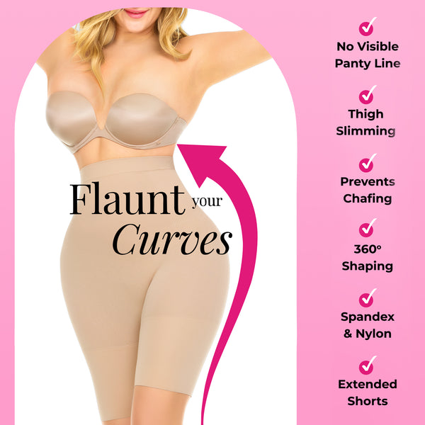 High-Waisted Thigh Slimmer