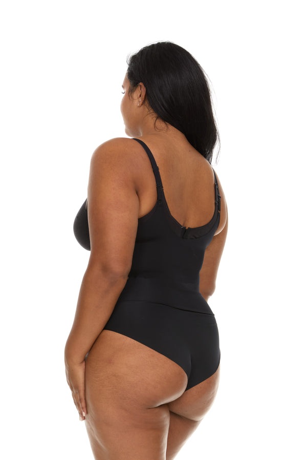 Open-Bust Brief Bodysuit ( Wear Your Own Bra)
