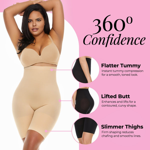 High-Waisted Thigh Slimmer