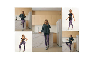 High Waisted Leggings (4 Pack)