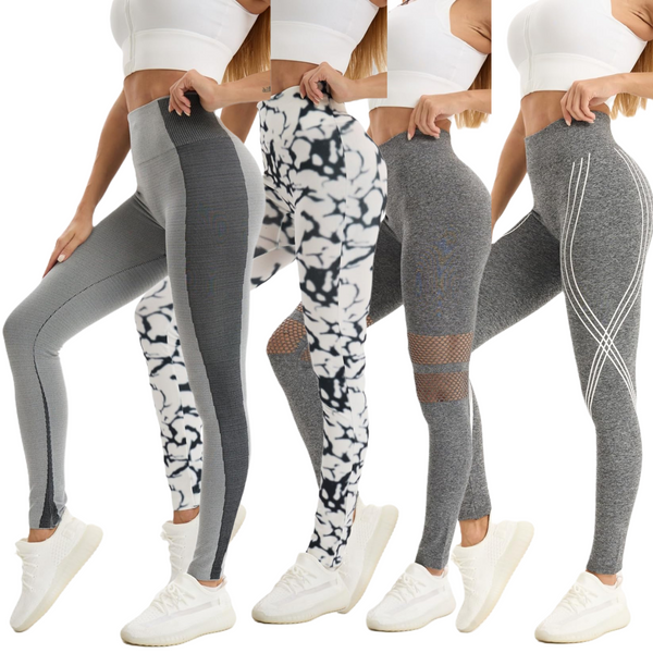 High Waisted Leggings(4 Pack)