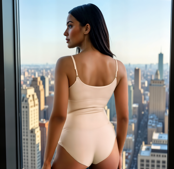 Scoop Neck Camisole Bodysuit Brief